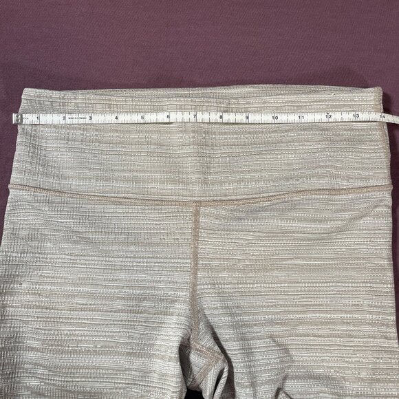 Athleta Chaturanga 7/8 Tight High Rise Jacquard Textured Legging - Size Medium - Picture 5 of 7